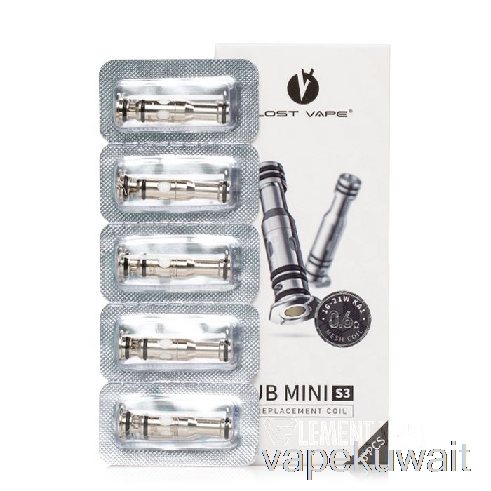 فقدت Vape Ub ميني استبدال لفائف 0.6ohm Ub Mini S3 لفائف Vape الكويت